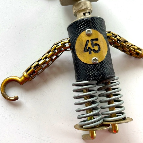 Vintage PRADA Bag Charm  2AR250 Robot tin Trick Series - RARE! - Picture 7 of 10